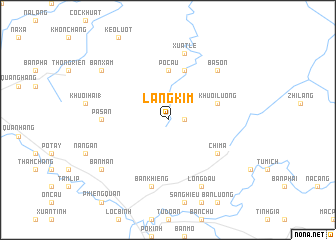 map of Làng Kim