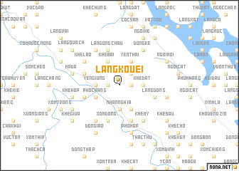 map of Làng Kouei