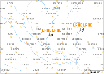 map of Làng Lang