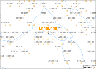 map of Làng Lành