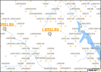 map of Làng Lâu