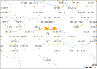 map of Làng Léou