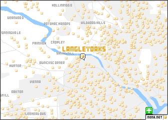 map of Langley Oaks