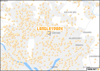 map of Langley Park