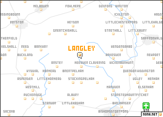 map of Langley