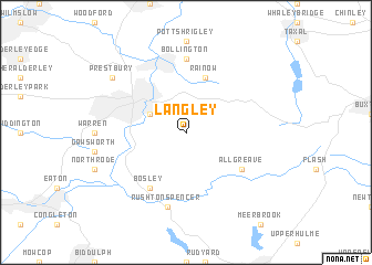 map of Langley