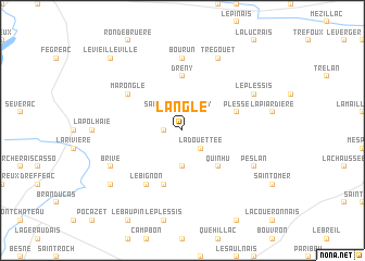 map of LʼAngle