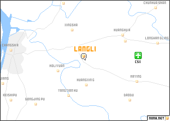 map of Langli