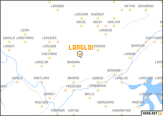 map of Làng Lôi