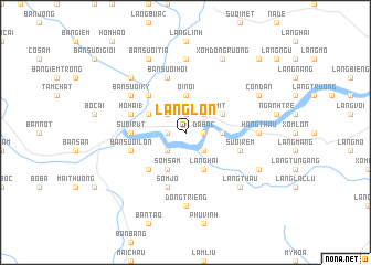 map of Làng Lơn