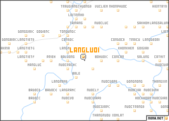 map of Làng Luôi