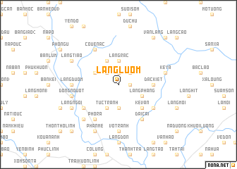 map of Làng Luom