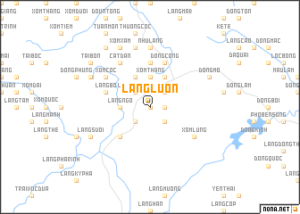 map of Làng Lươn