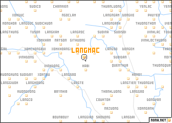 map of Làng Mạc