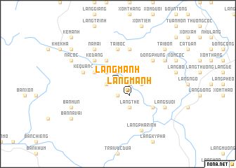 map of Làng Manh