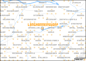 map of Langmannersdorf