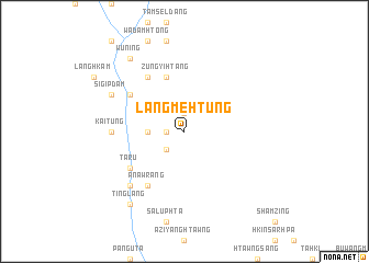 map of Lāngmehtung