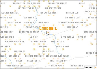 map of Langmeil