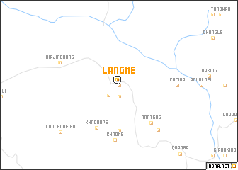 map of Làng Me