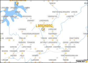 map of Làng Mông