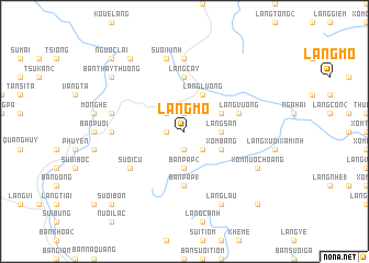 map of Làng Mo