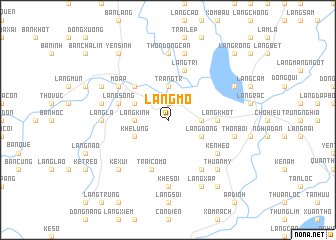 map of Làng Mó