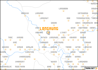 map of Làng Mung