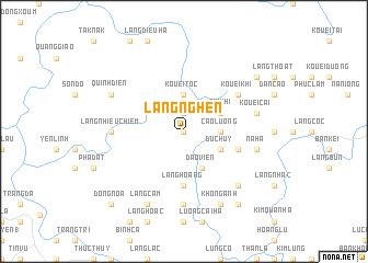 map of Làng Nghèn