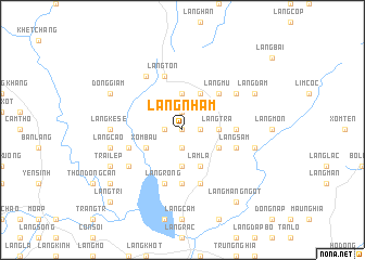 map of Làng Nhâm