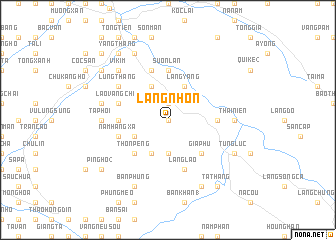 map of Làng Nhơn