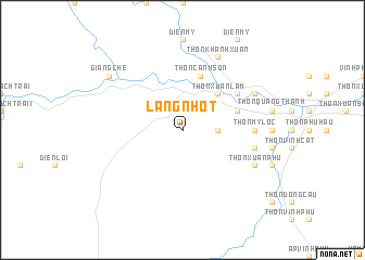 map of Láng Nhót