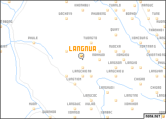 map of Làng Nua