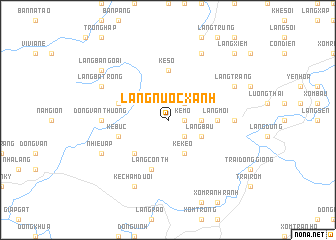 map of Làng Nươc Xạnh