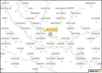 map of Làng Oc