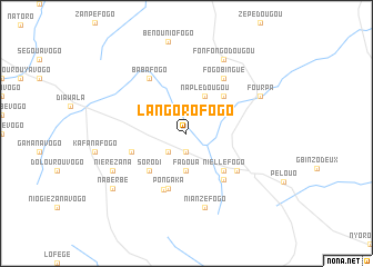 map of Langorofogo