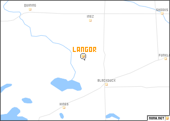 map of Langor