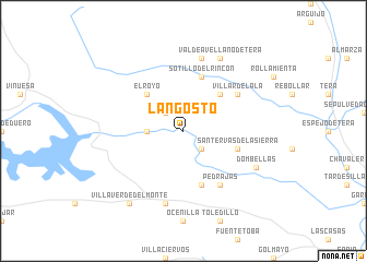 map of Langosto