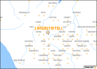 map of Langoutoïtoli