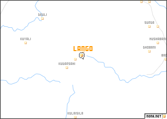 map of Lāngo