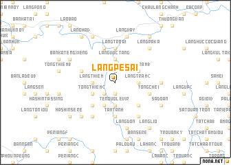 map of Làng Pe Sai