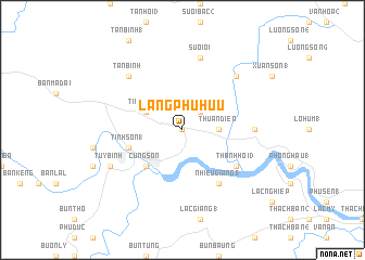 map of Lang Phú Hữu