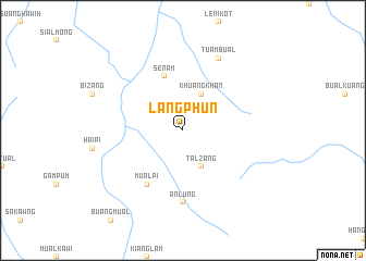 map of Langphun