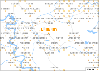 map of Lang Ray