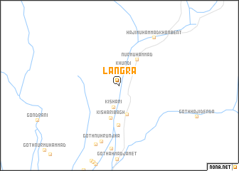 map of Langra