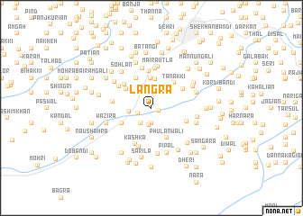 map of Langra