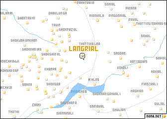 map of Langriāl