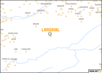 map of Langriāl