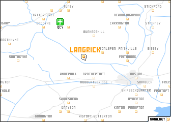 map of Langrick