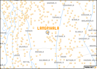 map of Langrīwāla