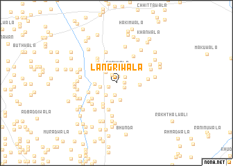 map of Langriwāla